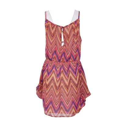 Multi Abstract Mini Dress