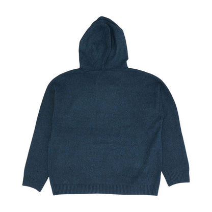 Navy Solid Pullover Sweater
