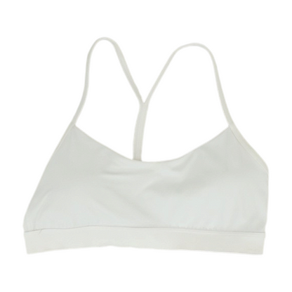 White Sports Bra