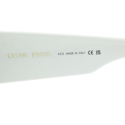 White CL40282U Rectangle Sunglasses