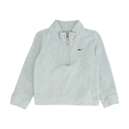 Gray 1/4 Zip Pullover