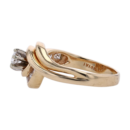 3/4 ctw 14K Yellow Gold Diamond Fashion Ring