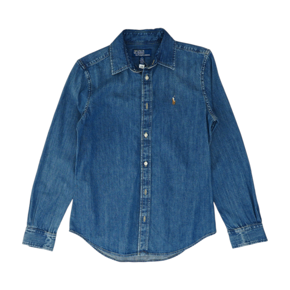 Polo Ralph Lauren Blue Button Down – Image 1