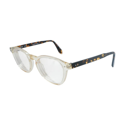 Yellow 9648 Round Unknown Prescription Eyeglasses