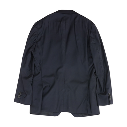 Navy Solid Suit Jacket