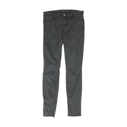 Black Solid Chino Pants