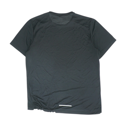 Black Solid Active T-Shirt