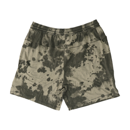 Gray Tie-Dye Active Shorts