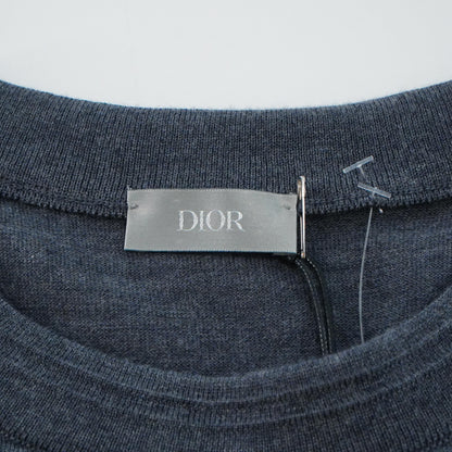 Charcoal Couture T-Shirt Virgin Wool Jersey