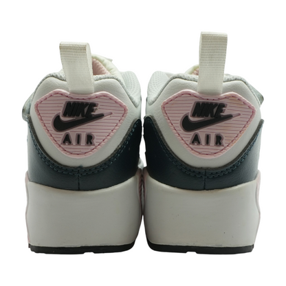 Air Max 90 EasyOn in White Pink Foam Navy