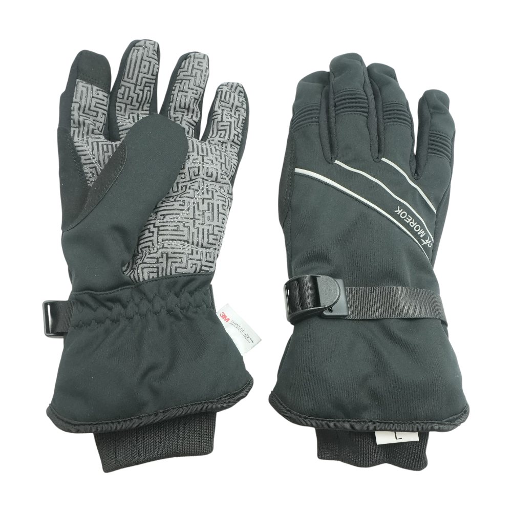 Black Polyester Gloves