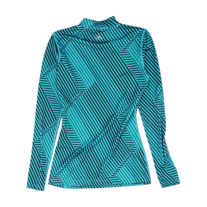 Blue Striped Sweatshirt Pullover