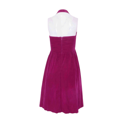 Magenta Midi Dress