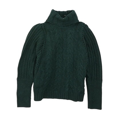 Green Petite Pullover Sweater