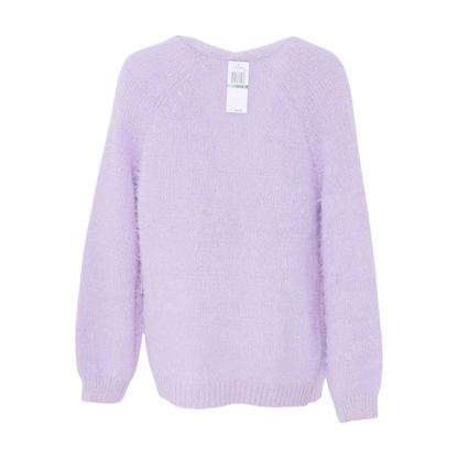 Lavender Cardigan Sweater
