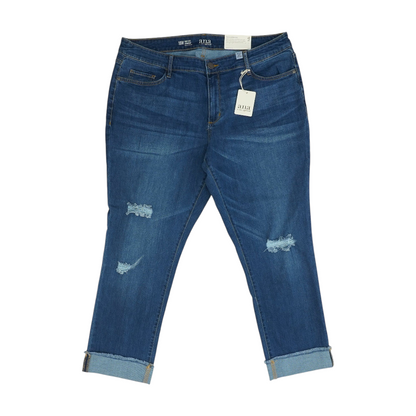 Blue Plus Straight Jeans