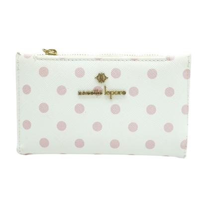White Compact Wallet