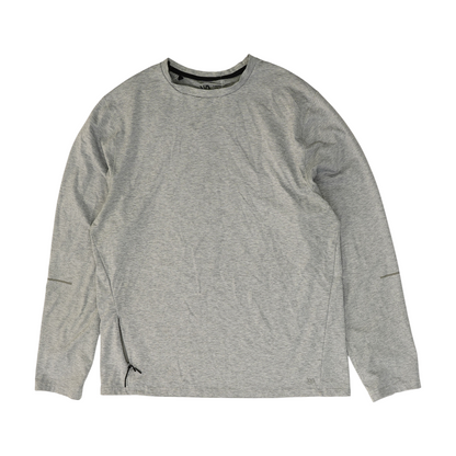 Gray Solid Active T-Shirt