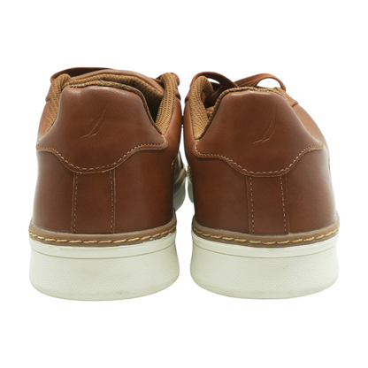 Brown Lace-Up Casual Shoes