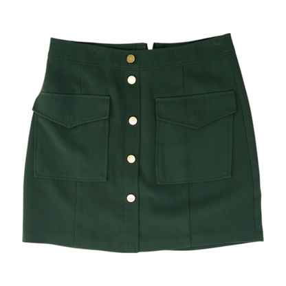 Green Mini Skirt
