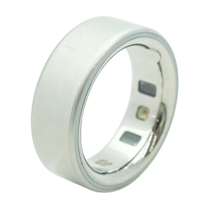 Gen 4 Brushed Silver Smart Ring Size 8
