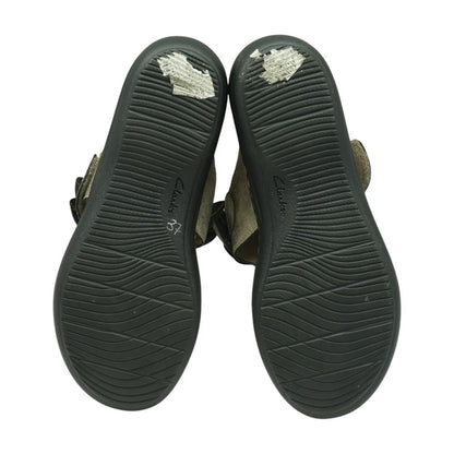 Bronze Flip Flop Sandals