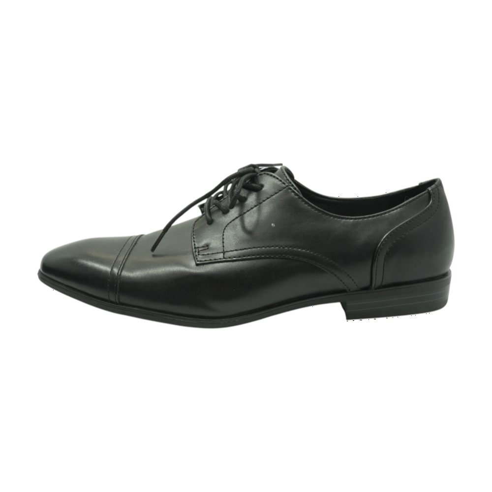 Black Lace-Up Dress Shoes
