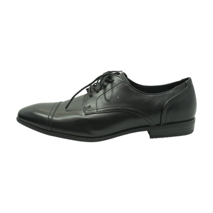 Black Lace-Up Dress Shoes