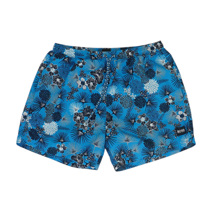 Blue Floral Swim Bottom