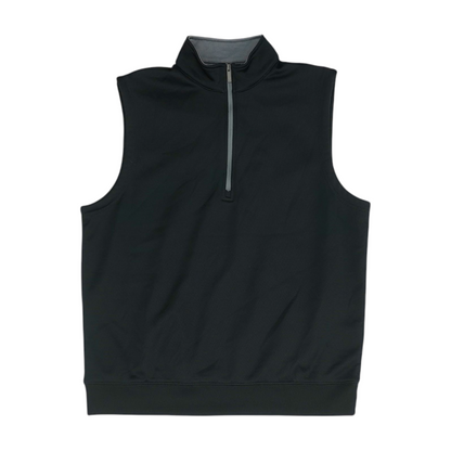 Black Solid Vest