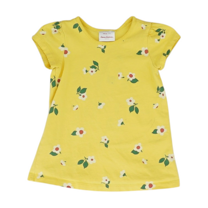 Yellow Floral Blouse