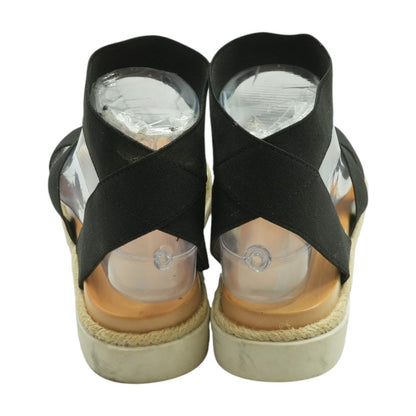 Black Flat Sandals