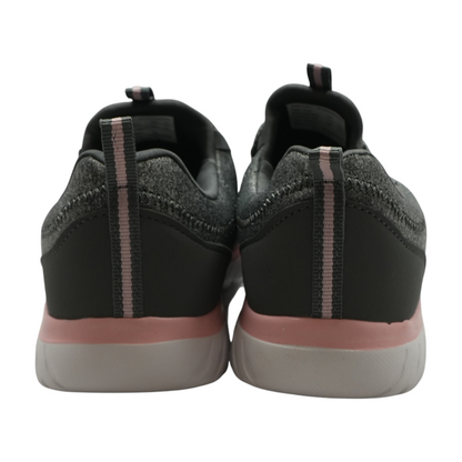 Gray Low-Top Athletic Shoes