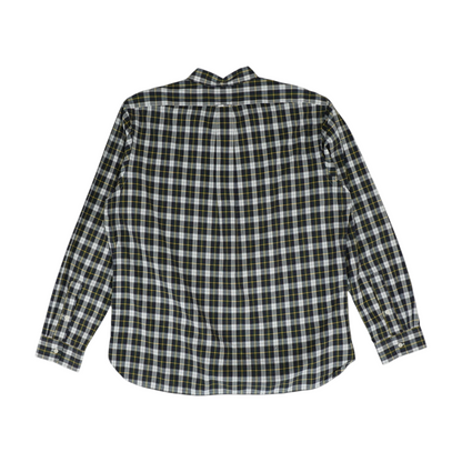 Multi Plaid Long Sleeve Button Down