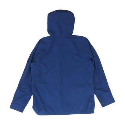 Navy Solid Rain Jacket