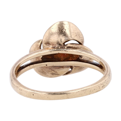 10K Yellow Gold Cultured Pearl Fashion Ring