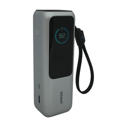 25K Built-In Retractable USB-C Cable Power Bank