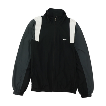 Black Solid Active Jacket