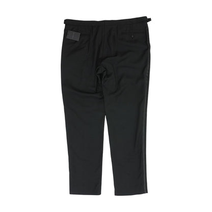 Black Solid Dress Pants