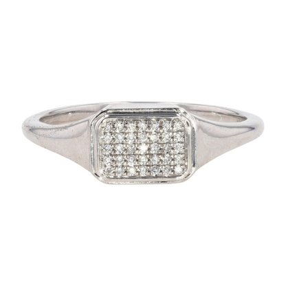 1/10 ctw 14K White Gold Diamond Fashion Ring