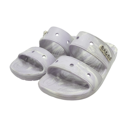 Purple Flat Sandals