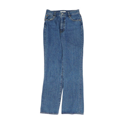 Blue Solid Jeans