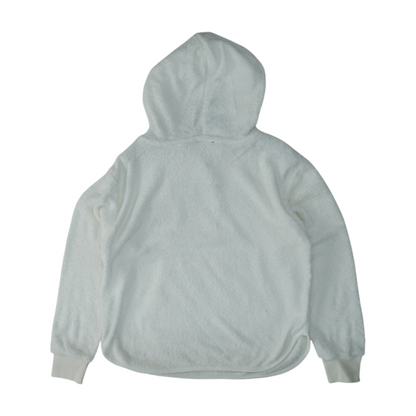 White Auburn Tigers Solid Hoodie Pullover