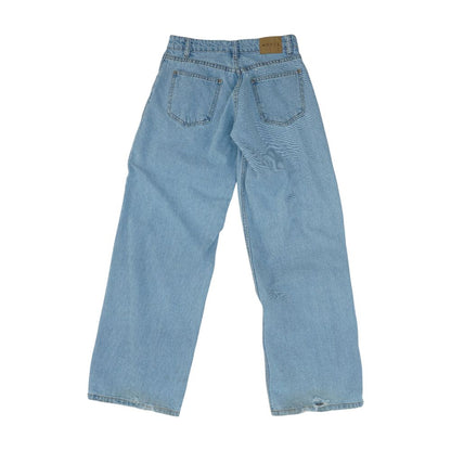 Blue Mid Rise Jeans