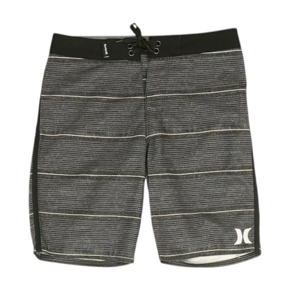 Black Striped Swim Bottom
