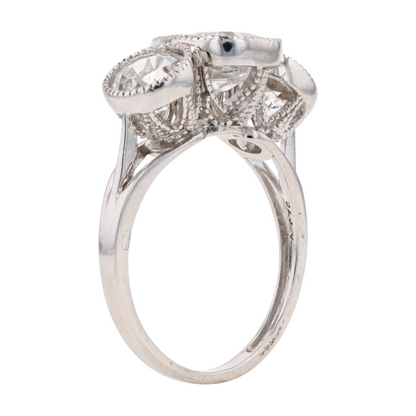 Sterling Silver Topaz Fashion Ring