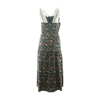 Multi Floral Midi Dress