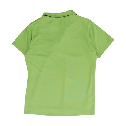 Green Polo Knit Top