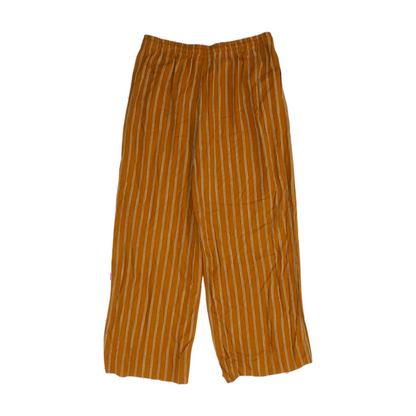Mustard Striped Pants