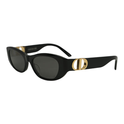 Black 30Montaigne Oval Sunglasses